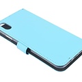Blauw hoesje voor iPhone Xs Max - Book Case - Pasjeshouder - Magneetsluiting
