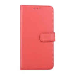 Apple iPhone XS Max Kartenhalter Rot Book-Case hul -Magnetverschluss - Kunststof;TPU