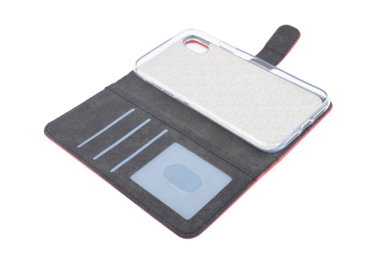 Apple iPhone XS Max Kartenhalter Rot Book-Case hul -Magnetverschluss - Kunststof;TPU Apple iPhone XS Max Kartenhalter Rot Book-Case hul -Magnetverschluss - Kunststof;TPU