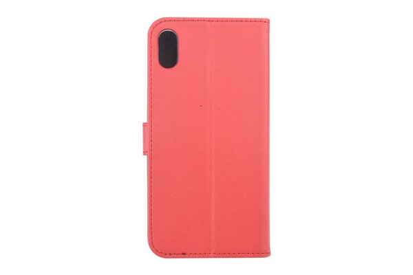 Apple iPhone XS Max Card holder Red Book type case for iPhone XS Max Magnetic closure Apple iPhone XS Max Card holder Red Book type case for iPhone XS Max Magnetic closure