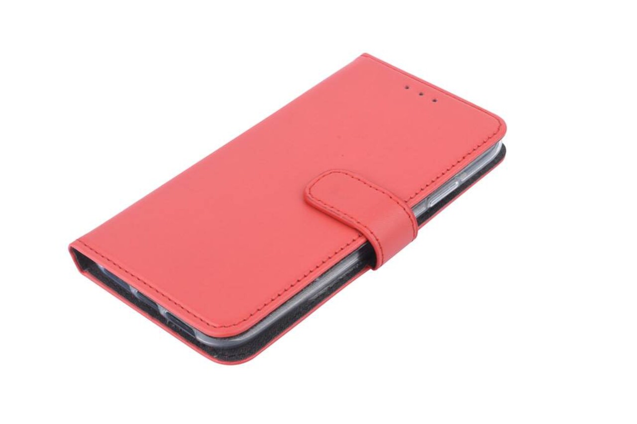 Apple iPhone XS Max Titulaire de la carte Rouge Book type housse - Fermeture magnétique Apple iPhone XS Max Titulaire de la carte Rouge Book type housse - Fermeture magnétique