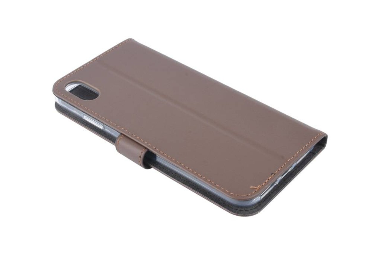 Apple iPhone XS Max Titulaire de la carte Marron Book type housse - Fermeture magnétique Apple iPhone XS Max Titulaire de la carte Marron Book type housse - Fermeture magnétique