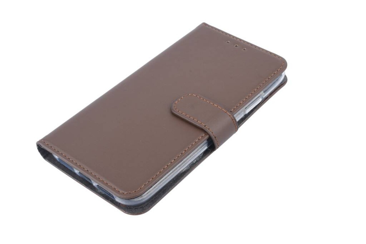 Bruin hoesje voor iPhone Xs Max - Book Case - Pasjeshouder - Magneetsluiting Bruin hoesje voor iPhone Xs Max - Book Case - Pasjeshouder - Magneetsluiting