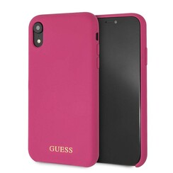 Guess Hartschalenetui für iPhone XR - Pink (3700740437322)