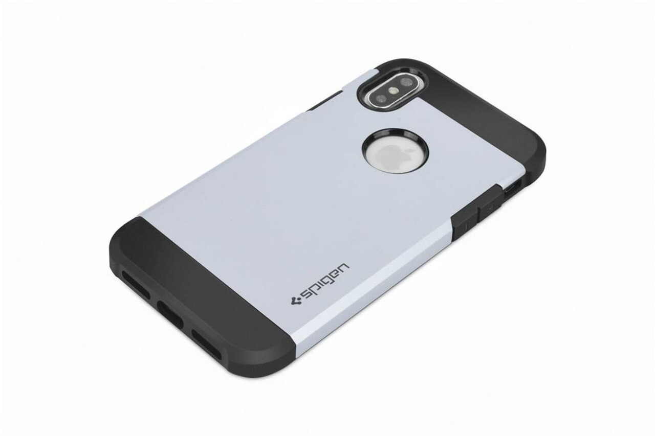 Backcover voor de Apple iPhone Xs Max - Zilver Backcover voor de Apple iPhone Xs Max - Zilver