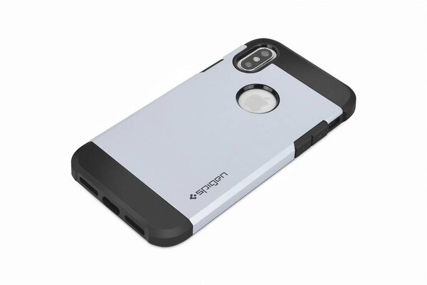 Backcover voor de Apple iPhone Xs Max - Zilver Backcover voor de Apple iPhone Xs Max - Zilver