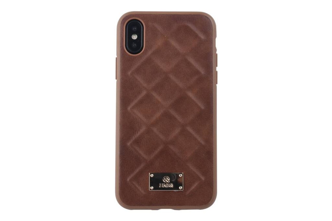UNIQ Accessory Coque pour iPhone X - Marron (8719273285077) UNIQ Accessory Coque pour iPhone X - Marron (8719273285077)