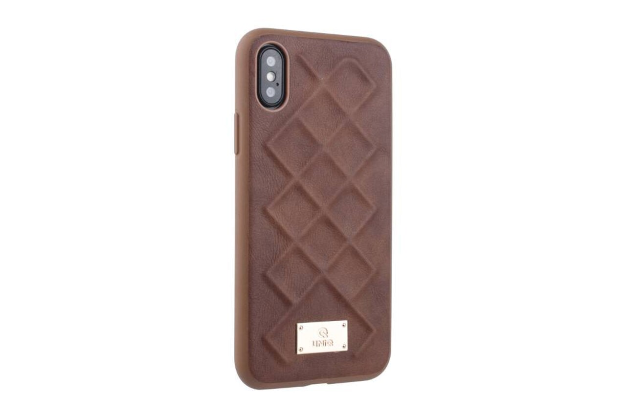 UNIQ Accessory Coque pour iPhone X - Marron (8719273285077) UNIQ Accessory Coque pour iPhone X - Marron (8719273285077)