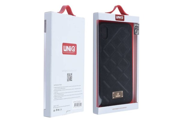 UNIQ Accessory Backcover für iPhone Xs Max - Schwarz (8719273285121) UNIQ Accessory Backcover für iPhone Xs Max - Schwarz (8719273285121)