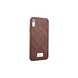 UNIQ Accessory UNIQ Accessory iPhone XR Back cover Kunstleer Hard Case - Bruin UNIQ Accessory UNIQ Accessory iPhone XR Back cover Kunstleer Hard Case - Bruin