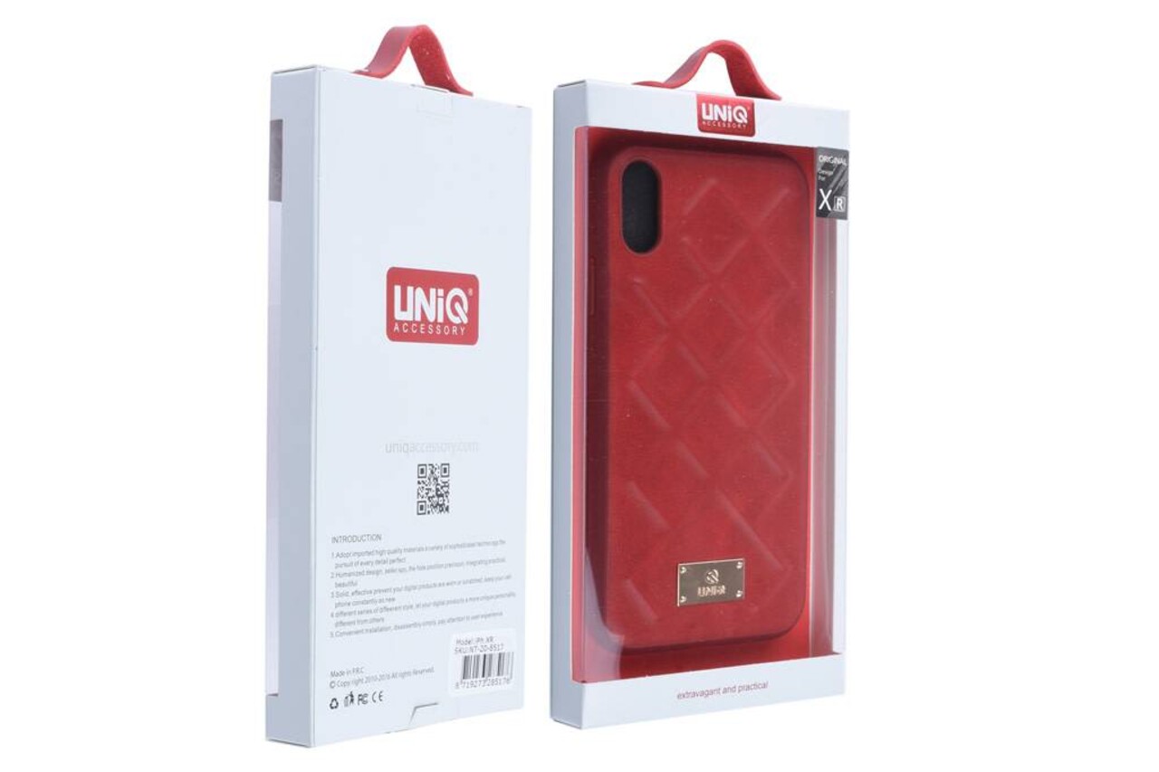 UNIQ Accessory Backcover für iPhone XR - Rot (8719273285176) UNIQ Accessory Backcover für iPhone XR - Rot (8719273285176)