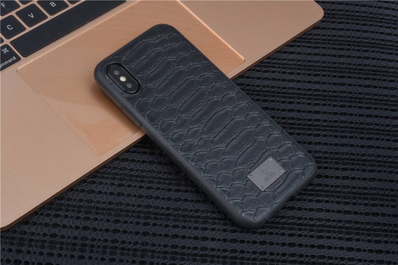 UNIQ Accessory Backcover für iPhone X - Schwarz (8719273285701) UNIQ Accessory Backcover für iPhone X - Schwarz (8719273285701)