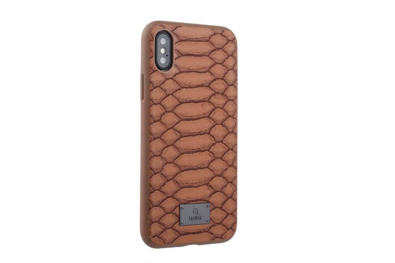 UNIQ Accessory Coque pour iPhone X - Marron (8719273285718) UNIQ Accessory Coque pour iPhone X - Marron (8719273285718)