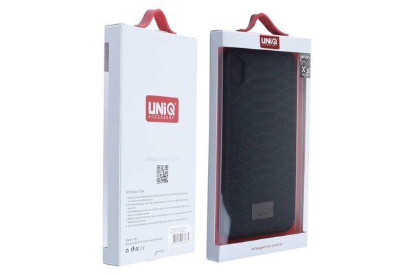 UNIQ Accessory Coque pour iPhone Xs Max - Noir (8719273285732) UNIQ Accessory Coque pour iPhone Xs Max - Noir (8719273285732)