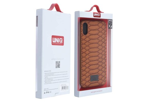 UNIQ Accessory Backcover für iPhone XR - Braun (8719273285770) UNIQ Accessory Backcover für iPhone XR - Braun (8719273285770)