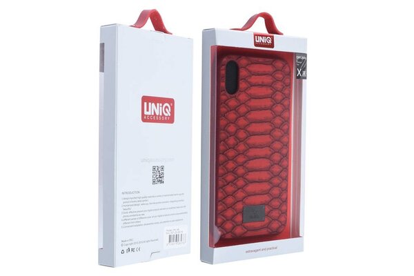 UNIQ Accessory Backcover for iPhone XR - Red (8719273285787) UNIQ Accessory Backcover for iPhone XR - Red (8719273285787)