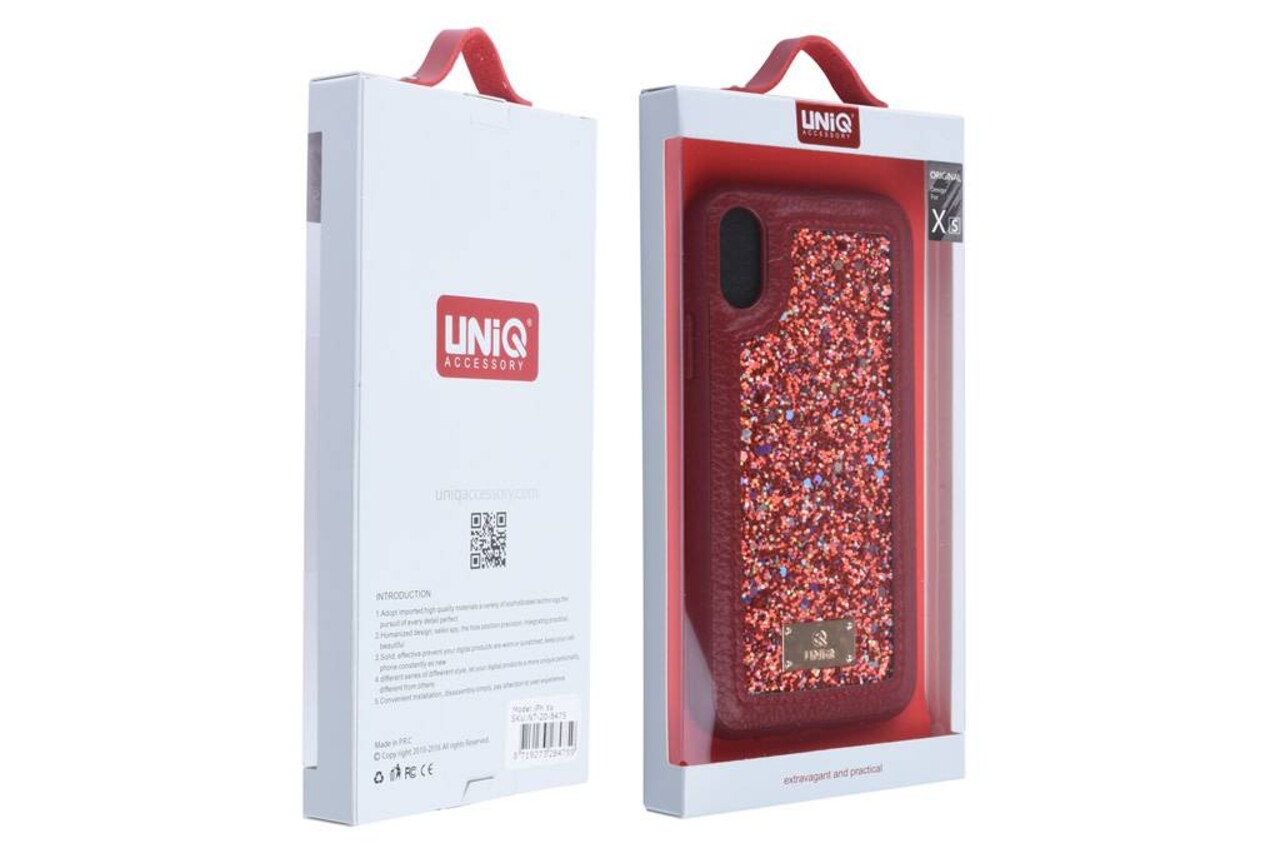UNIQ Accessory Coque pour iPhone Xs - Rouge (8719273284759) UNIQ Accessory Coque pour iPhone Xs - Rouge (8719273284759)