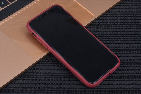 UNIQ Accessory Backcover for iPhone Xs - Red (8719273284759) UNIQ Accessory Backcover for iPhone Xs - Red (8719273284759)