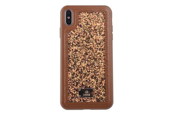 UNIQ Accessory UNIQ Accessory iPhone Xs Max Hard Case Backcover glitter - Bruin UNIQ Accessory UNIQ Accessory iPhone Xs Max Hard Case Backcover glitter - Bruin