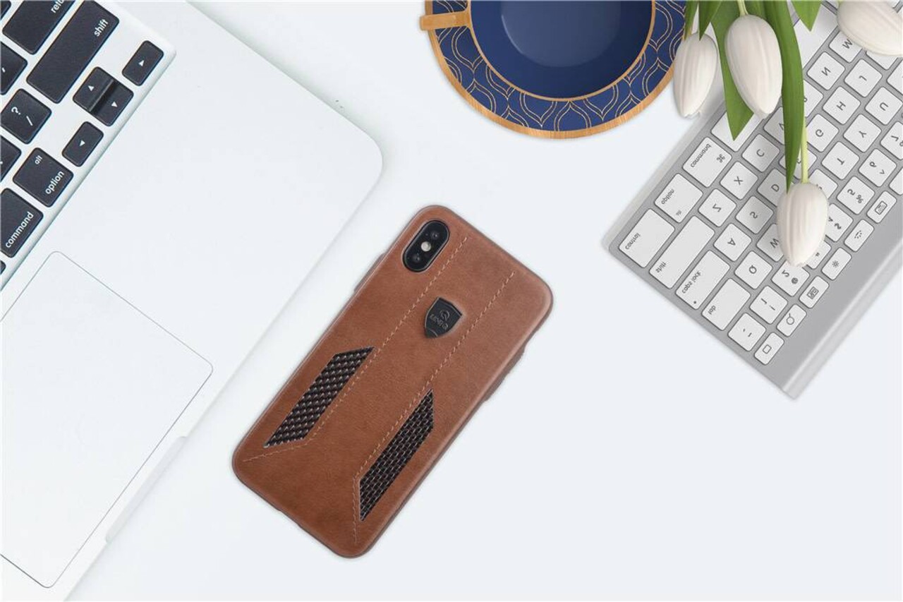 UNIQ Accessory Backcover für iPhone X - Braun (8719273284209) UNIQ Accessory Backcover für iPhone X - Braun (8719273284209)