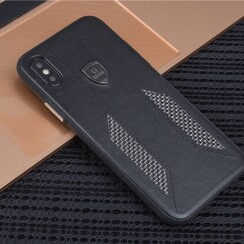 Backcover für iPhone Xs - Schwarz (8719273284216)