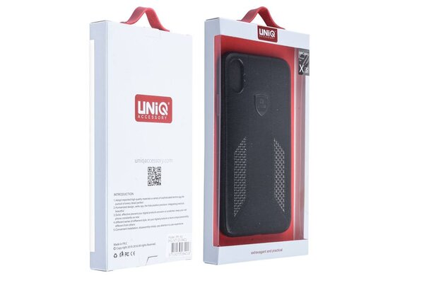 UNIQ Accessory Backcover for iPhone Xs - Black (8719273284216) UNIQ Accessory Backcover for iPhone Xs - Black (8719273284216)