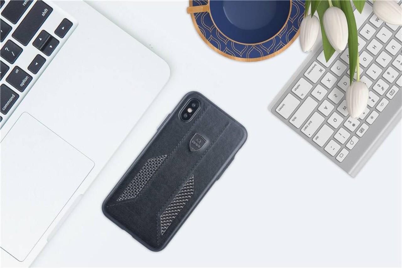 UNIQ Accessory UNIQ Accessory Backcover voor iPhone Xs - Zwart (8719273284216) UNIQ Accessory UNIQ Accessory Backcover voor iPhone Xs - Zwart (8719273284216)