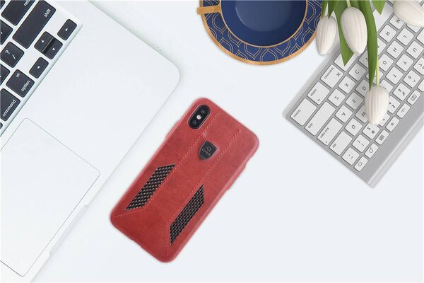 UNIQ Accessory Backcover for iPhone Xs - Red (8719273284230) UNIQ Accessory Backcover for iPhone Xs - Red (8719273284230)