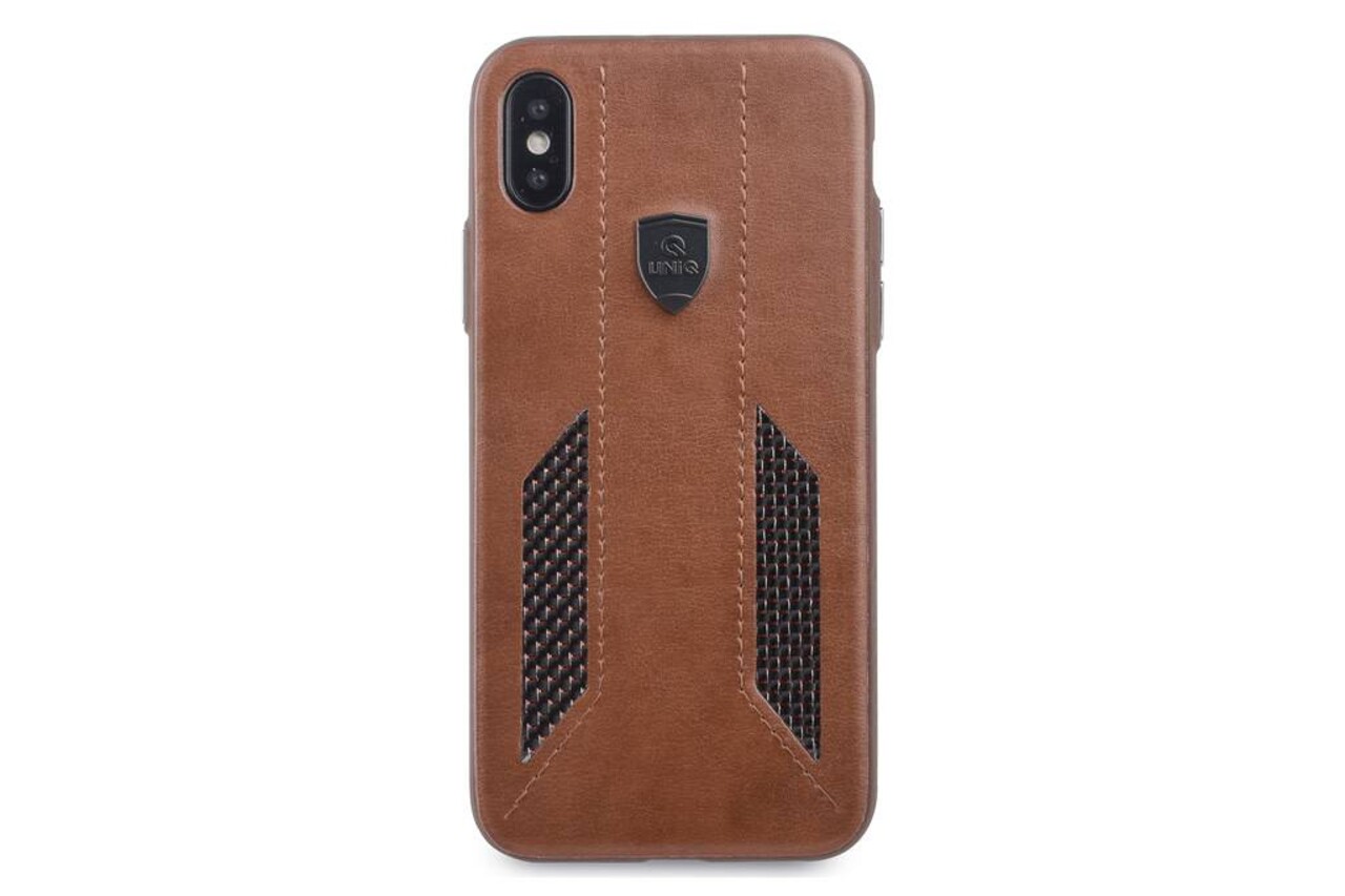 UNIQ Accessory Backcover für iPhone Xs - Braun (8719273284247) UNIQ Accessory Backcover für iPhone Xs - Braun (8719273284247)