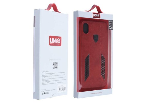 UNIQ Accessory Coque pour iPhone XR - Rouge (8719273284315) UNIQ Accessory Coque pour iPhone XR - Rouge (8719273284315)