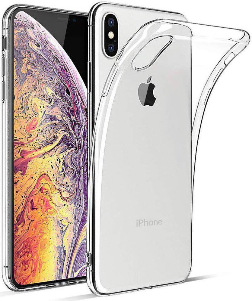 Silicone case for Apple iPhone X - Clear (8719273253571)