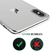 Silicone case for Apple iPhone X - Clear (8719273253571)