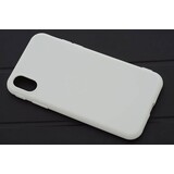 Silikonhülle Business fur Apple iPhone X - Weiß (8719273252208)