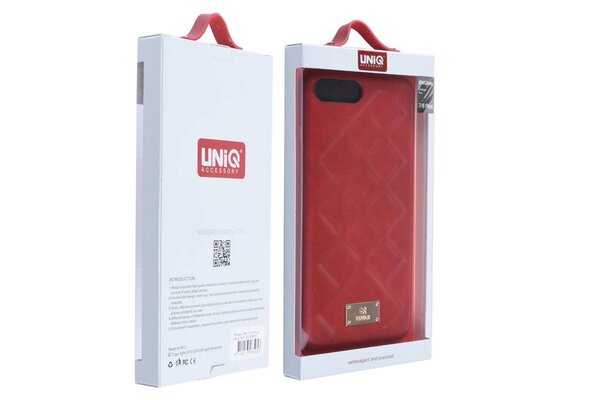 UNIQ Accessory Backcover für iPhone 7/8 Plus - Rot (8719273285053) UNIQ Accessory Backcover für iPhone 7/8 Plus - Rot (8719273285053)