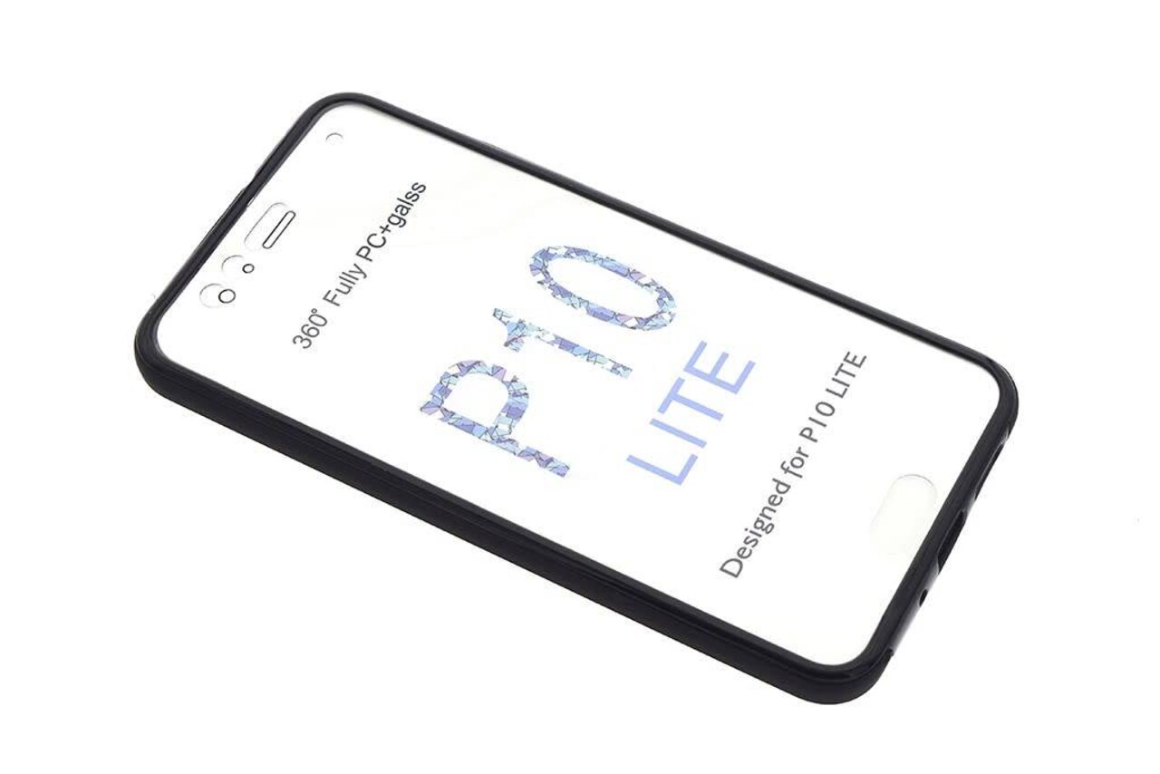 Silicone coque noir pour Huawei Ascend P10 Lite (8719273241707)