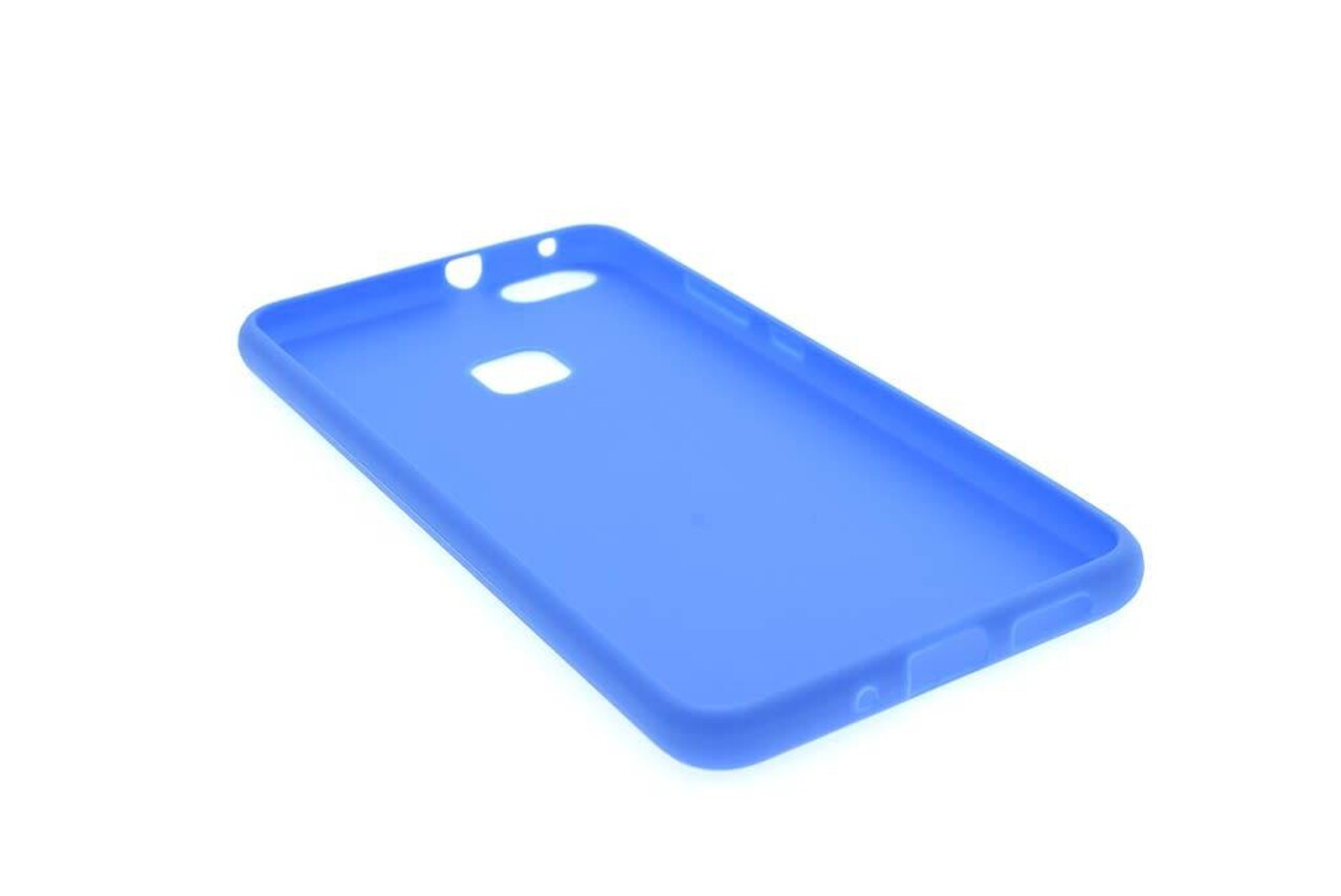 Silicone coque D Bleu pour Huawei Ascend P10 Lite (8719273241431)