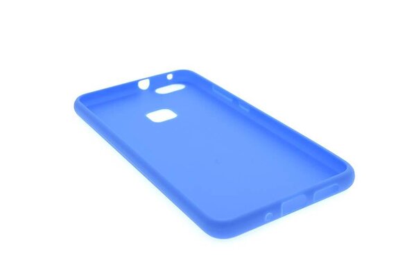 Silicone coque D Bleu pour Huawei Ascend P10 Lite (8719273241431)