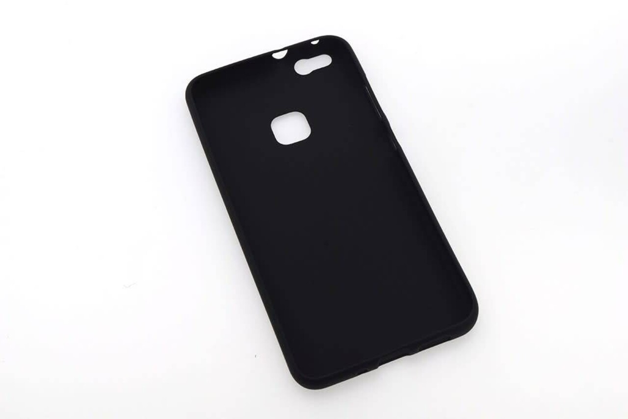 Silicone case for Huawei Ascend P10 Plus - Black (8719273242353)