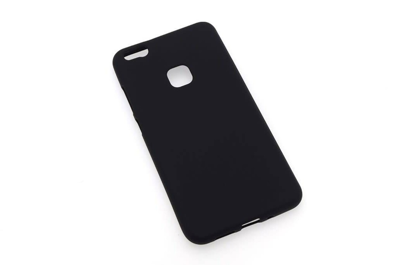 Silicone case for Huawei Ascend P10 Plus - Black (8719273242353)