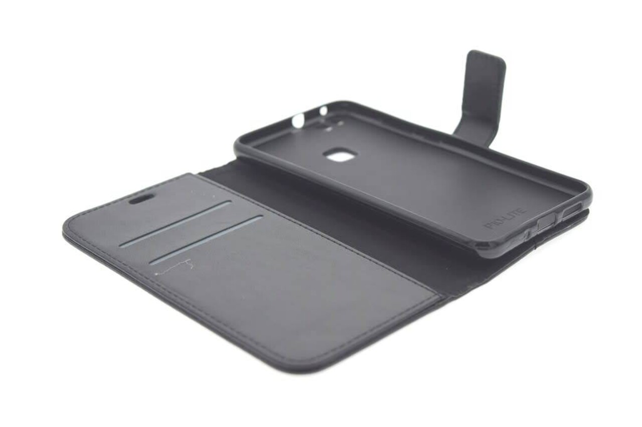 Huawei Ascend P10 Lite Noir Book type housse - Titulaire de la carte Huawei Ascend P10 Lite Noir Book type housse - Titulaire de la carte