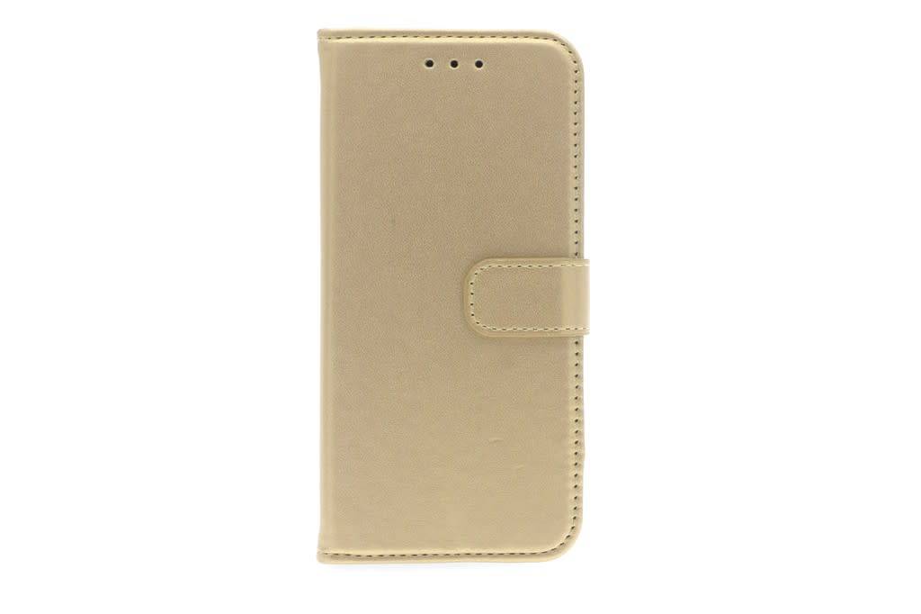 Goud hoesje Huawei P20 - Book Case - Pasjeshouder - Magneetsluiting