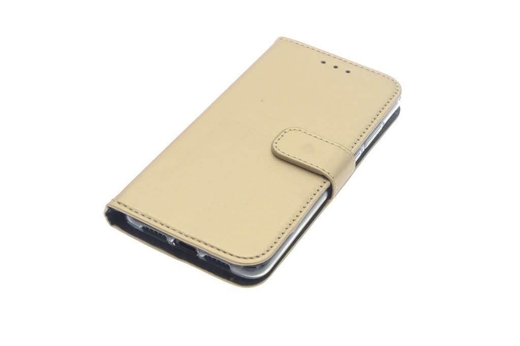 Goud hoesje Huawei P20 - Book Case - Pasjeshouder - Magneetsluiting, foto 3 van 6