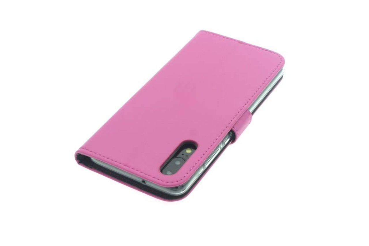 Huawei P20 Card holder Pink Book type case for P20 Magnetic closure Huawei P20 Card holder Pink Book type case for P20 Magnetic closure