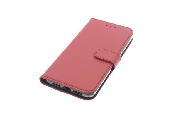 Rood hoesje Huawei P20 - Book Case - Pasjeshouder - Magneetsluiting Rood hoesje Huawei P20 - Book Case - Pasjeshouder - Magneetsluiting