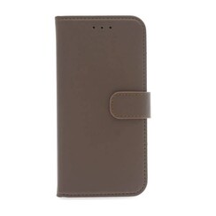 Huawei  P20 Kartenhalter Braun Book-Case hul -Magnetverschluss - Kunststof;TPU