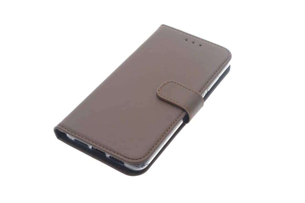 Bruin hoesje Huawei P20 - Book Case - Pasjeshouder - Magneetsluiting, foto 3 van 6
