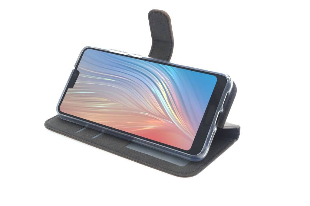 Bruin hoesje Huawei P20 - Book Case - Pasjeshouder - Magneetsluiting, foto 5 van 6