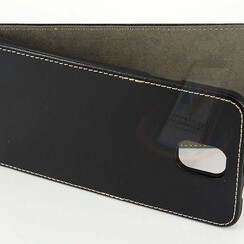 Samsung Galaxy Note4 Kartenhalter Schwarz Book-Case hul -Magnetverschluss - Kunststof;TPU