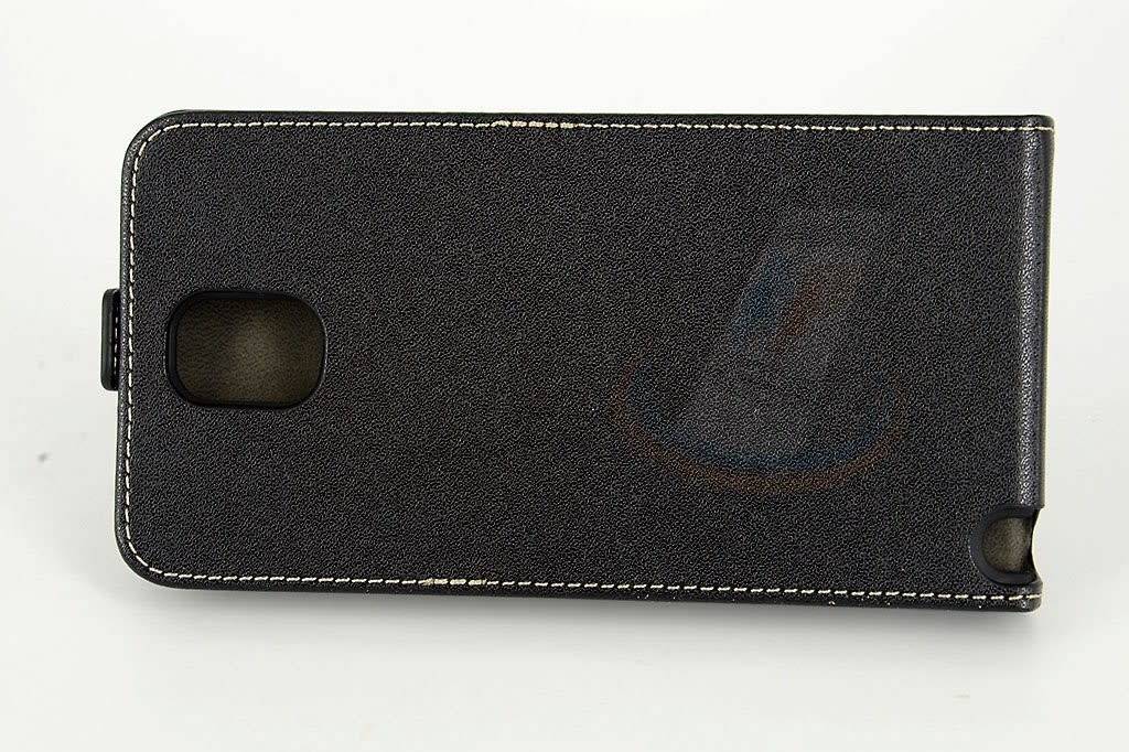 Zwart hoesje Samsung Galaxy Note4 - Book Case - Pasjeshouder - Magneetsluiting, foto 4 van 4