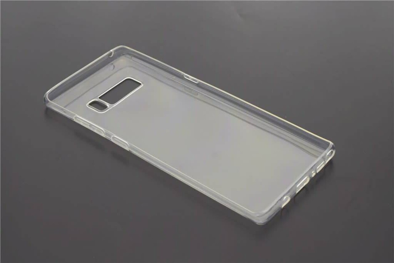 Silicone case for Samsung Galaxy Note 8 - Clear (8719273256367)